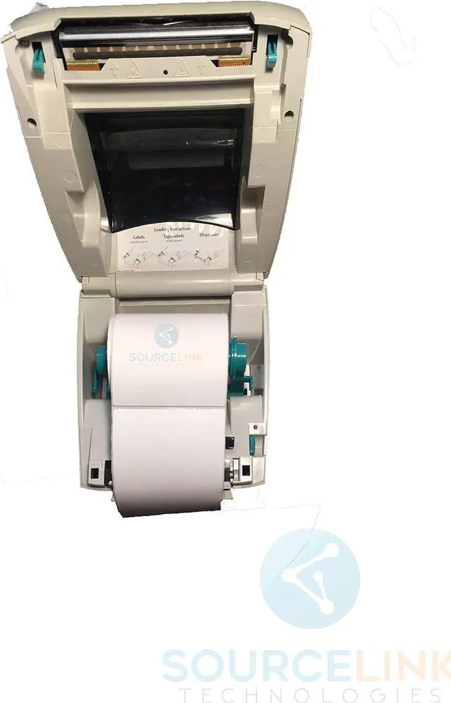 Alt view image 2 of 3 - Ze bra LP 2844 Direct Thermal Label Printer 2844-20300-0031
