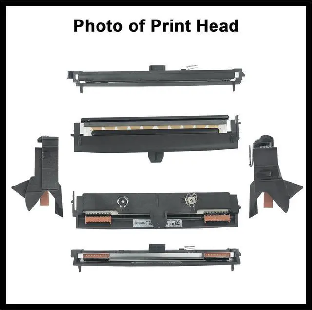 Alt view image 4 of 7 - Printhead for Ze bra ZD420T ZD620T ZD621T 300dpi Thermal Mobile Label Printer - Spare Part/OEM Replacement Thermal Print Head Compatible with Ze bra ZD420T/ZD620T/ZD621T - Part P1080383-227