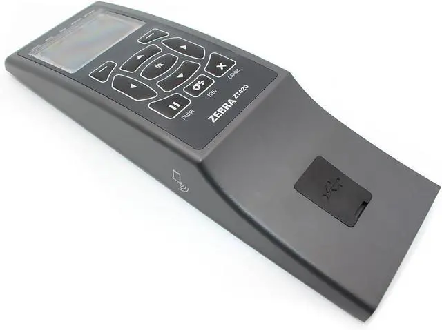 Alt view image 3 of 7 - Genuine Front Control Panel for Ze bra ZT420 Thermal Bar code Label Printer P1058930-041