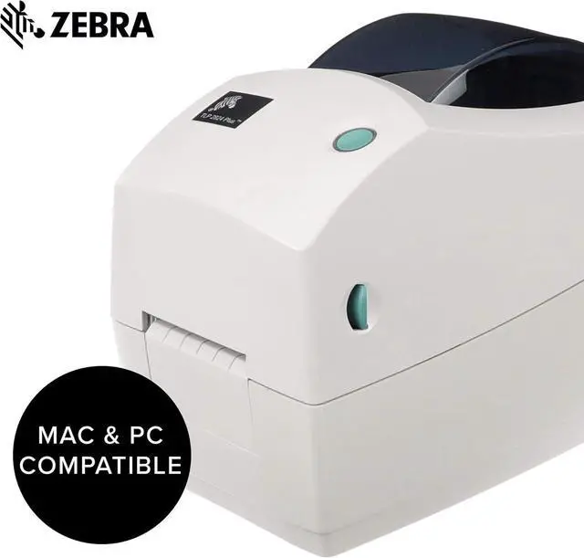 Alt view image 7 of 7 - Ze bra TLP2824 Plus Thermal Transfer Desktop Printer Print Width of 2 in USB and Ethernet Port Connectivity 282P-101510-000