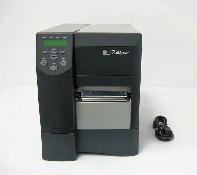 Main image of Ze bra Z4M Plus Z4M00-3001-0020 Thermal Transfer Bar code Printer Network 300 DPI