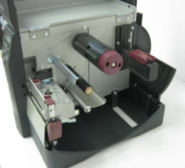 Alt view image 3 of 3 - Ze bra Z4M Plus Z4M00-3001-0020 Thermal Transfer Bar code Printer Network 300 DPI