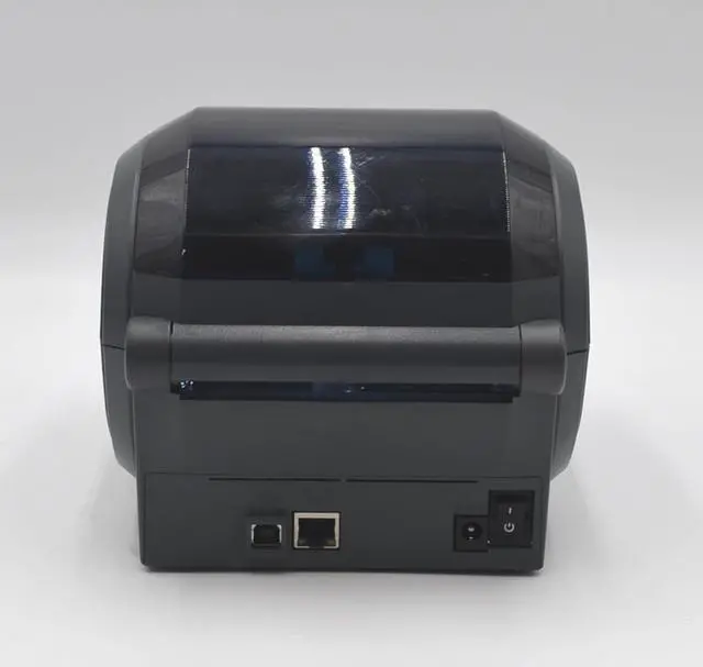 Alt view image 4 of 5 - Ze bra - GK420d Direct Thermal Desktop Printer for Labels, Receipts, Bar codes, Tags, and Wrist Bands - Print Width of 4 in - USB and Ethernet Port Connectivity