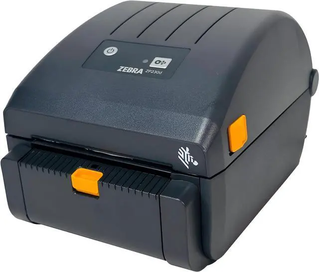 Alt view image 4 of 7 - Ze bra ZP230d Direct Thermal Bar code Label Printer USB ZP23042-D11G0000, Bundle with AC Adapter