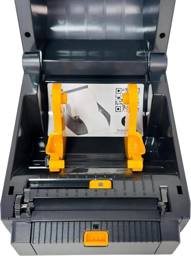 Alt view image 5 of 7 - Ze bra ZP230d Direct Thermal Bar code Label Printer USB ZP23042-D11G0000, Bundle with AC Adapter