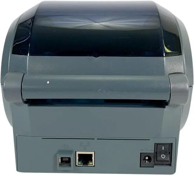 Alt view image 4 of 7 - Ze bra GK420d Direct Thermal Bar code Printer USB LAN GK42-202210-000, Bundle with AC Adapter