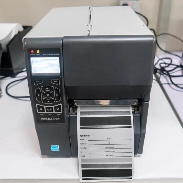 Alt view image 6 of 7 - Printhead/Print Head for Ze bra ZT210 ZT220 ZT230 Thermal Label Bar code Printer/Label Maker 300 dpi P/N:P1037974-011