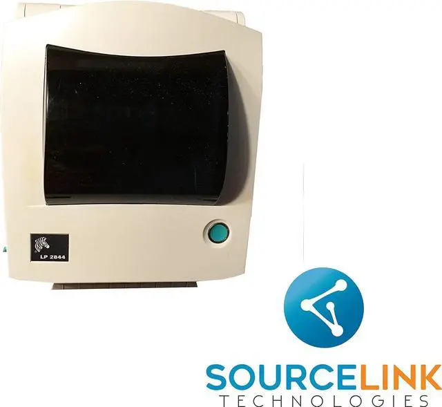 Alt view image 4 of 5 - Ze bra LP2844-Z 284Z-20301-0001 Direct Thermal Bar code Label Printer Parallel USB