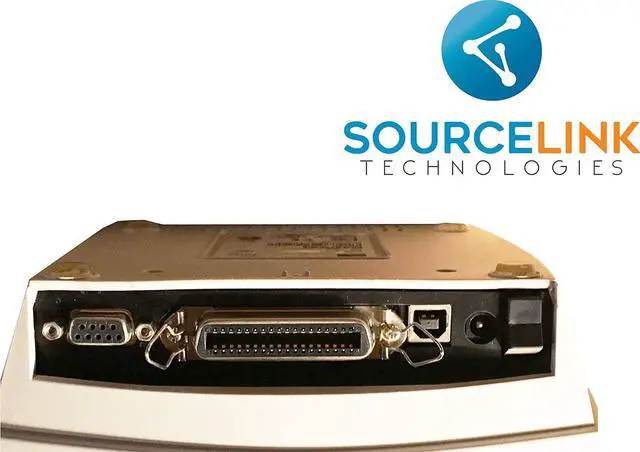 Alt view image 2 of 5 - Ze bra LP2844-Z 284Z-20301-0001 Direct Thermal Bar code Label Printer Parallel USB