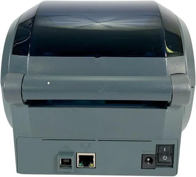 Alt view image 3 of 7 - Ze bra GK420d Direct Thermal Bar code Printer USB LAN GK42-200210-000 with Adapter