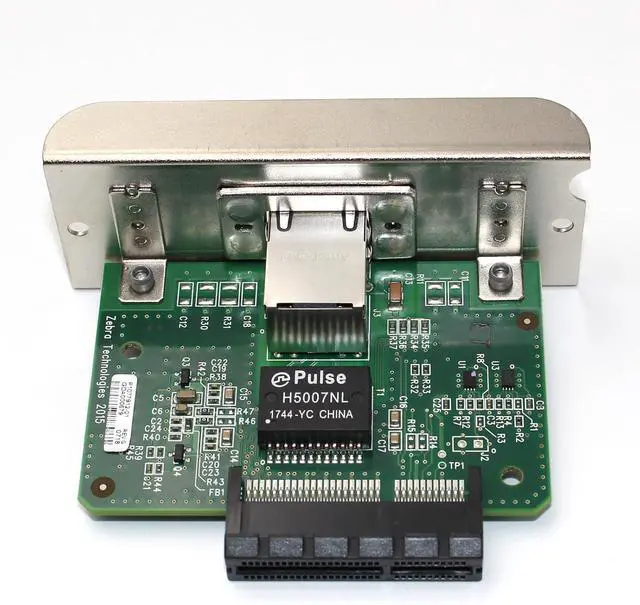 Alt view image 2 of 6 - P1083320-039 Internal Print Server IPv4 (Ethernet) for Ze bra ZT510 Thermal Bar code Printer 203dpi 300dpi