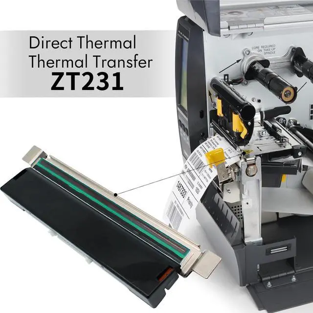 Alt view image 3 of 6 - P1123335-012 Printhead for Ze bra ZT231 ZT211 ZT111 Thermal Industrial Printer |High-Class-Replace| 203dpi