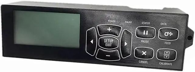 Main image of P1046696-082 Front Control Panel for Ze bra ZE500-4 Thermal Bar code Printer 203dpi 300dpi