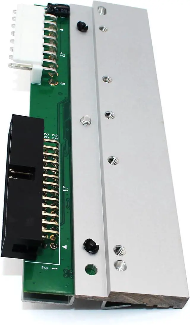 Alt view image 2 of 6 - P1004232 Printhead for Ze bra 110Xi4 110XiIV Thermal Bar code Printer SHEC Replacement 300dpi 23741-25