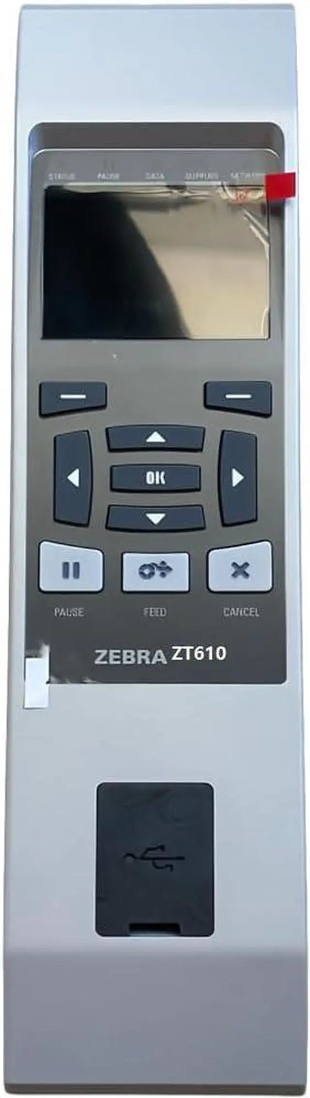 Alt view image 6 of 7 - Standard Control Panel for Ze bra ZT610 Thermal Bar code Printer 203dpi 300dpi P1083320-001