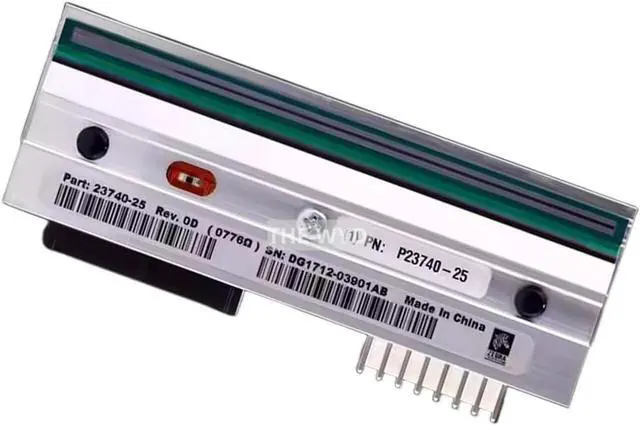 Alt view image 3 of 7 - Printhead for Ze bra 105SL Plus Thermal Bar code Label Printer Original 203dpi P/N P1053360-018