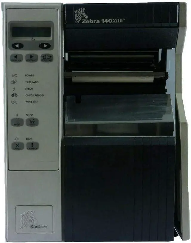 Main image of Ze bra 140XiIII 140-101-00000 Thermal Bar code Label Printer 200DPI Parallel