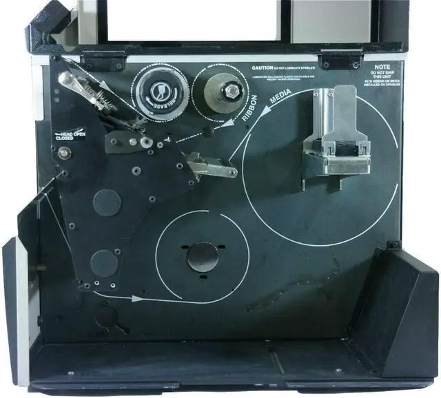 Alt view image 4 of 7 - Ze bra 140XiIII 140-101-00000 Thermal Bar code Label Printer 200DPI Parallel