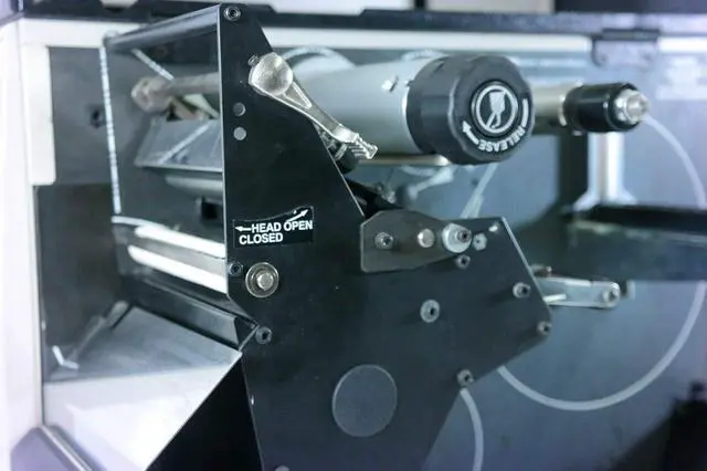 Alt view image 6 of 7 - Ze bra 140XiIII 140-101-00000 Thermal Bar code Label Printer 200DPI Parallel