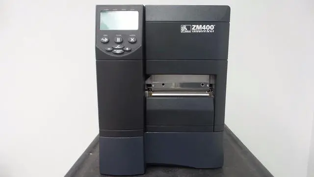 Main image of Ze bra ZM400 Thermal Label Printer 203 dpi Printhead with Serial, Parallel, USB and Ethernet P/N: ZM400-2001-0100T