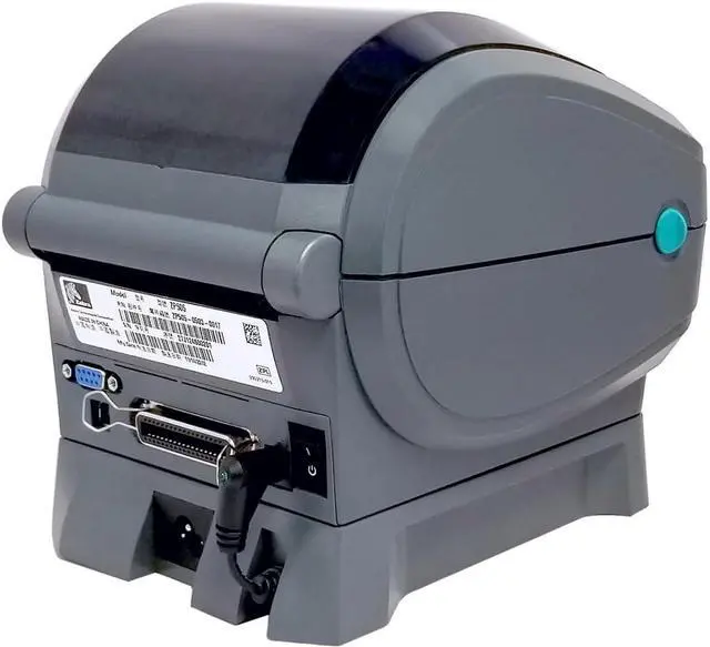 Alt view image 3 of 7 - Ze bra ZP450 Direct Thermal Shipping Label Printer - High-Speed ZP450-CTP Thermal Printer Bundle with USB Cable, Power Supply & Microfiber Cloth, Made for UPS Labels, Amazon FBA Bar code