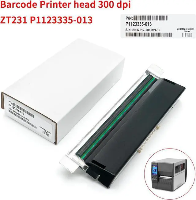 Alt view image 7 of 7 - Printhead/Print Head for Ze bra ZT111 ZT211 ZT231 Thermal Label Bar code Printer 300dpi OEM,Black,P/N:P1123335-057