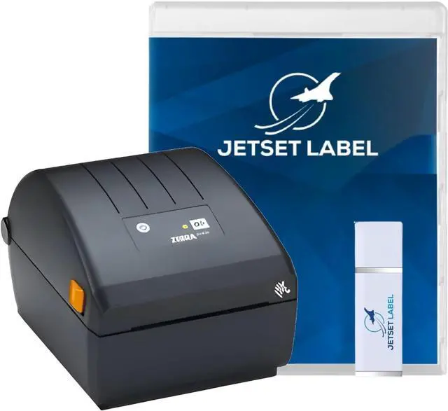 Alt view image 2 of 6 - Ze bra ZP230 (Ze bra ZP450 Replacement) Direct Thermal | 203 DPI | Made for UPS WorldShip | USB Connectivity | Standard EZPL | 4 in Width | Includes Jetset Software