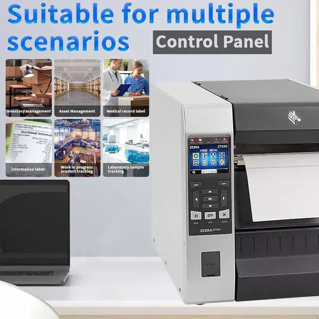 Alt view image 2 of 7 - P1083320-108 Kit Standard Control Panel for Ze bra ZT620 ZT620R Thermal Industrial Printer 203dpi 300dpi