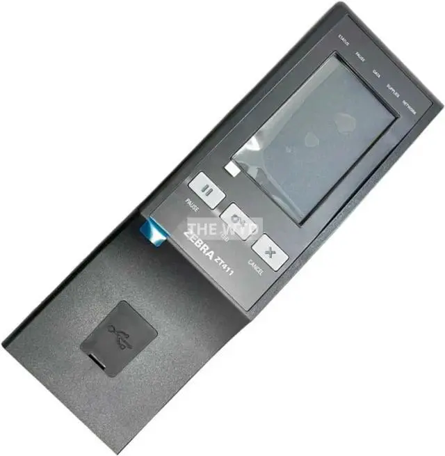 Alt view image 2 of 5 - Genuine Front Control Panel for Ze bra ZT411 Thermal Bar code Label Printer P1105147-001