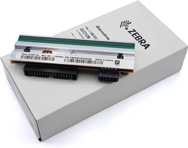 Alt view image 4 of 4 - Genuine Printhead for Ze bra 110PAX4 110PAX3 300 dpi LH Thermal Label Printer G57242M