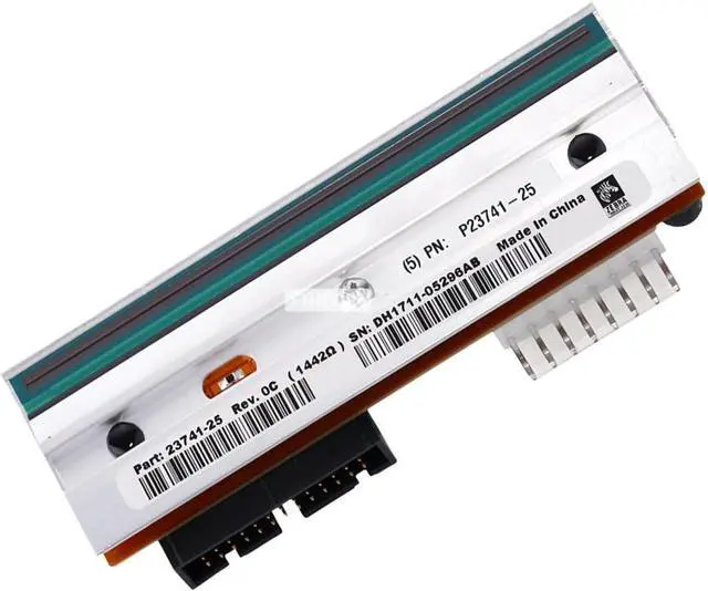 Alt view image 2 of 7 - P1046696-016 Print Head Printhead for Ze bra ZE500-4 Thermal Label Printer 300dpi Genuine