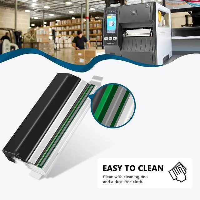 Alt view image 5 of 7 - 203DPI Thermal Printhead Replacement for Ze bra ZT410/ZT411 Series Printers - PN:P1058930-009 - High-Resolution Print Head for Reliable Bar code and Label Printing, Compatible with ZT400 Series