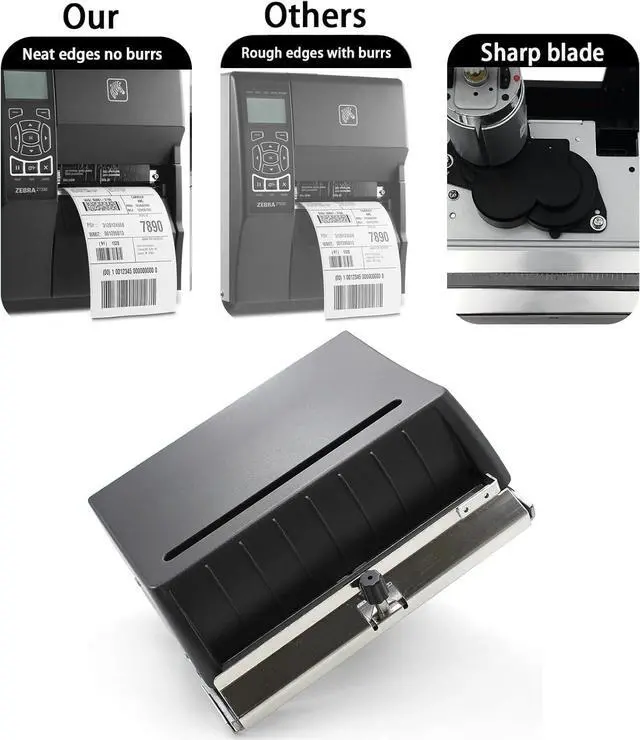 Alt view image 3 of 7 - P1037974-069 Kit Cutter Option for Ze bra ZT230 ZT220 ZT210 Thermal Printer ZT200 Series All dpi 4-INCH