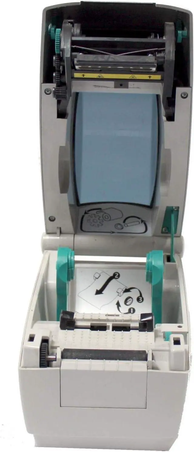 Alt view image 3 of 3 - Ze bra TLP2824 2824-11100-0001 Thermal Bar code Label Printer USB Serial 203dpi