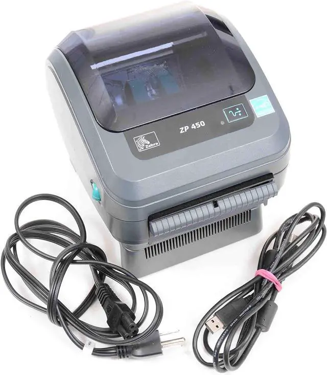Alt view image 7 of 7 - Ze bra ZP450-0501-0006A CTP High Speed Direct Thermal Label Printer