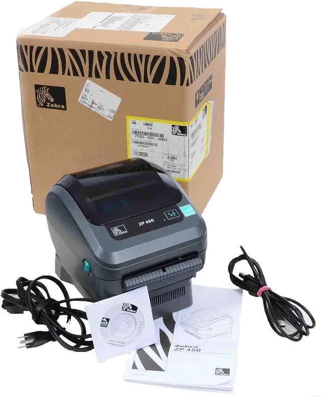 Main image of Ze bra ZP450-0501-0006A CTP High Speed Direct Thermal Label Printer
