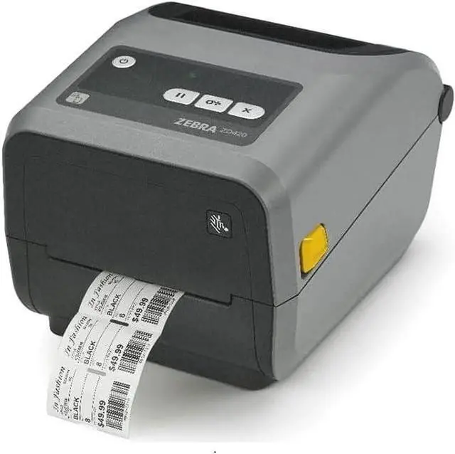 Main image of Ze bra ZD420t Thermal Transfer Label Printer  4" Print Width, 203 dpi, Bluetooth, Ethernet, USB, Model ZD42042-T01E00EZ