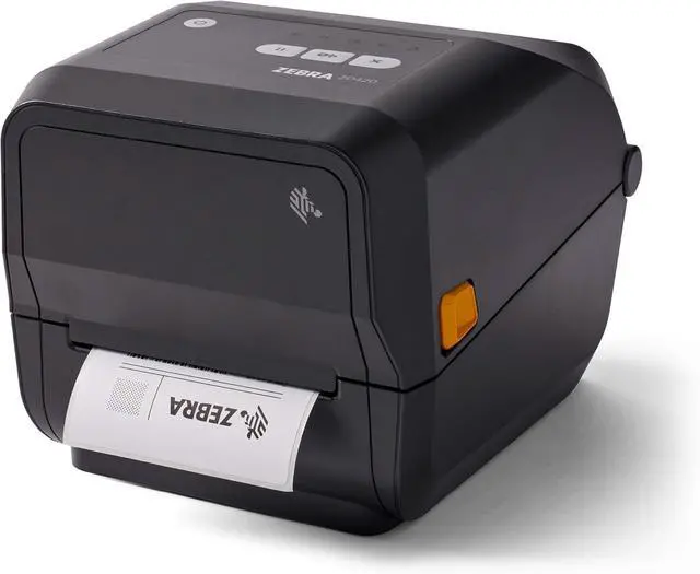 Alt view image 2 of 4 - Ze bra ZD420t Thermal Transfer Label Printer  4" Print Width, 203 dpi, Bluetooth, Ethernet, USB, Model ZD42042-T01E00EZ