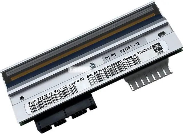 Alt view image 2 of 7 - P1004233 Printhead for Ze bra 110Xi4 110XiIV Thermal Label Printer 600DPI Genuine P23742-12