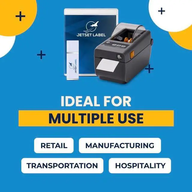 Alt view image 7 of 7 - Ze bra ZD410 Direct Thermal Label Printer | USB & Ethernet Connectivity | 2 Inch Print Width | ZD41022-D01E00EZ
