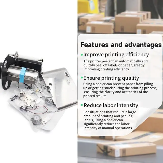 Alt view image 3 of 7 - P1083320-084 Media Rewind Upgrade for Ze bra ZT610 ZT610R Thermal Bar code Printer 203dpi&300dpi&600dpi Genuine