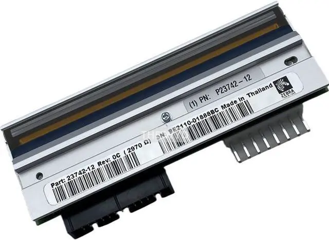 Alt view image 2 of 7 - P1004233 Printhead for Ze bra 110Xi4 110XiIV Thermal Label Printer 600DPI Genuine P23742-12