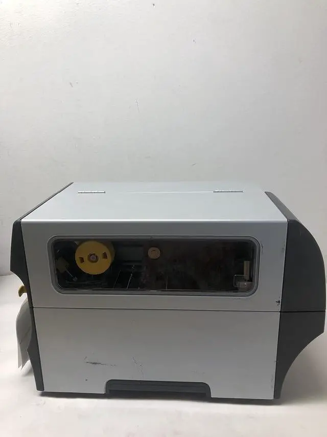 Alt view image 4 of 7 - Ze bra Technologies ZT41043-T310000Z Series ZT410 4" DT/TT Tabletop Printer, 300 dpi Resolution, Tear Bar, Power Cord with US Plug, USB 2.0/RS-232 Serial/10/100 Ethernet, Bluetooth 2.1, EZPL