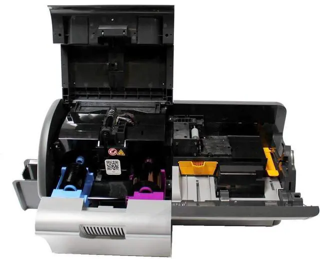 Alt view image 2 of 7 - Ze bra ZXP Series 7 Dual Sided ID Card Printer Package (Z72-000C0000US00) USB and Ethernet connectivity