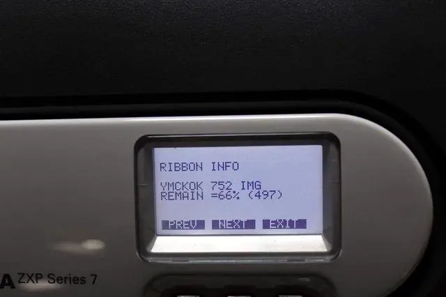 Alt view image 5 of 7 - Ze bra ZXP Series 7 Dual Sided ID Card Printer Package (Z72-000C0000US00) USB and Ethernet connectivity
