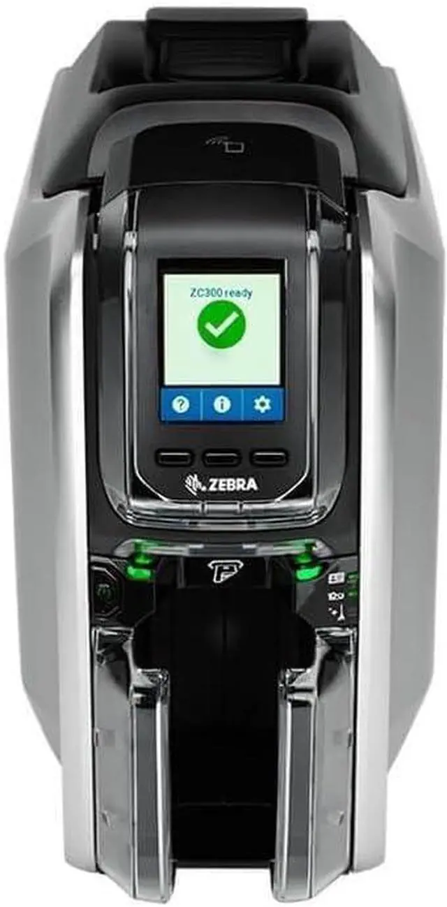 Alt view image 2 of 3 - Ze bra ZC300 Dual Sided ID Card Printer