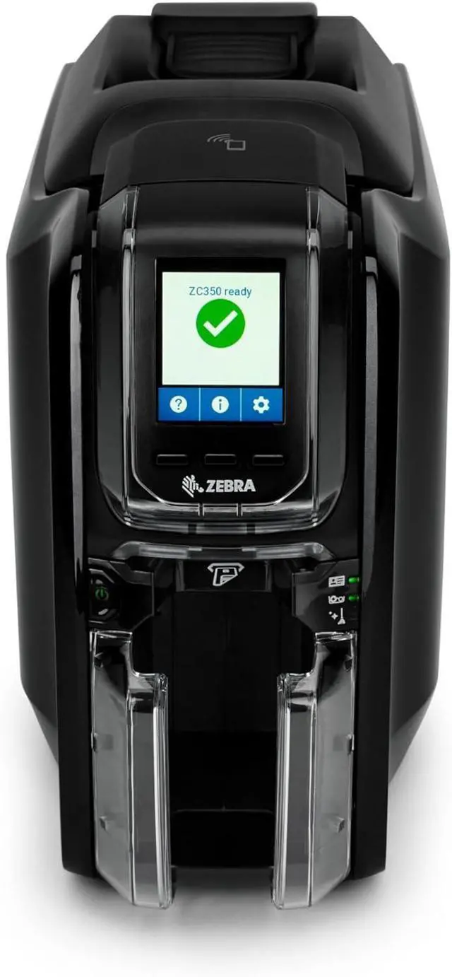 Alt view image 2 of 3 - Ze bra ZC350 Dual Sided ID Card Printer