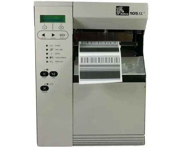 Alt view image 2 of 4 - Ze bra 10500-2001-0030 203 DPI, 4.1 INCH MAX Print Width, 4MB RAM, 6MB Flash, 8.0 IPS, BAR Code Printer, Serial/Parallel/ETHERNET CONNECTIVITY, Thermal Direct/Transfer