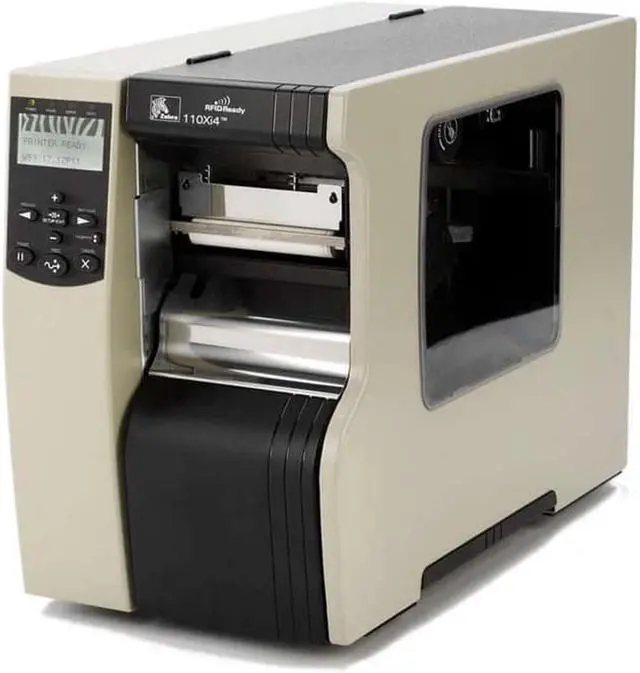 Main image of Ze bra 110Xi4 RFID Ready Network Thermal Label Printer 116-801-00201