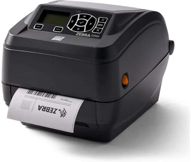 Main image of Ze bra ZD500t Thermal Transfer Desktop Printer 203 dpi Print Width 4 in Ethernet Parallel Serial USB ZD50042-T01200FZ